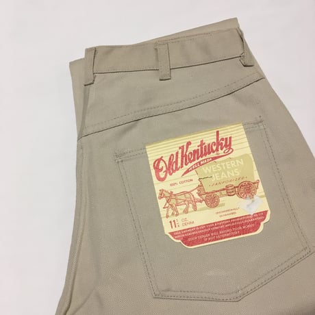 1960's Old Kentucky Tapered Pants Deadstock