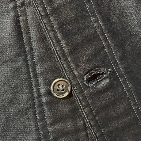 1940's〜 MARTIX Black Moleskin Jacket