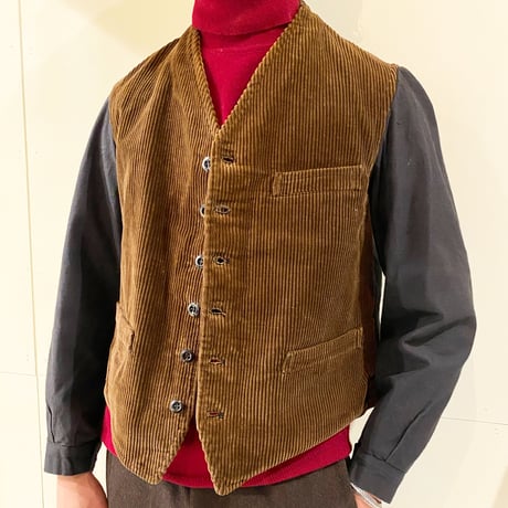 1930's〜 French Unknown Corduroy Jacket