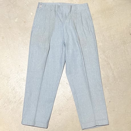 1950's SUPPLDRAPE DENIMS Cotton Trousers Deadstock