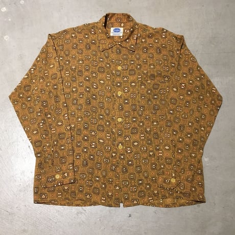 1950's PILGRIM Rayon L/S Shirt