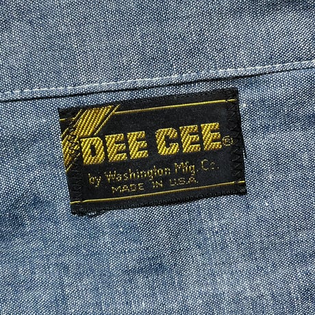 1970's DEE CEE Chambray L/S Shirt Deadstock
