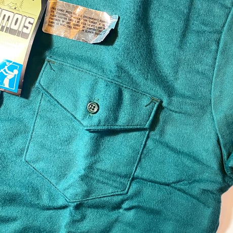1970's Benoit's Chamois Cloth L/S Shirt Deadstock