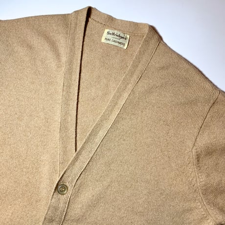 1970's Selfridges Cashmere Cardigan
