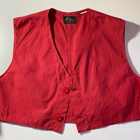 1950's〜 L.L.Bean Hunting Vest Deadstock