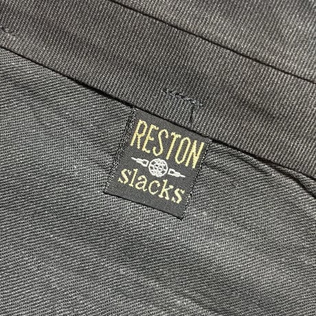 1960's RESTON Tapered Slacks Deadstock