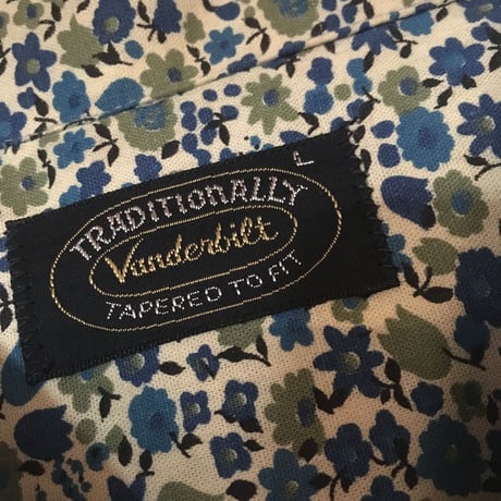 1960's〜 Vanderbilt S/S Shirt Deadstock