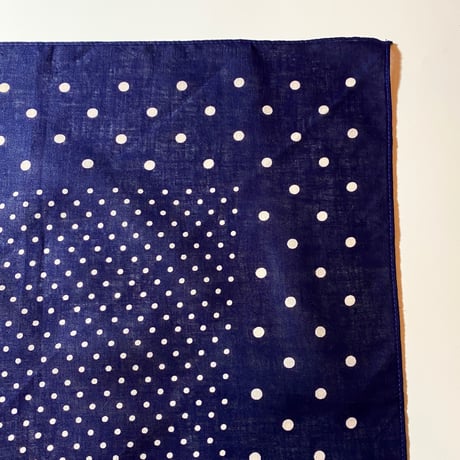 1950's Elephant Brand Dots Bandana Deadstock