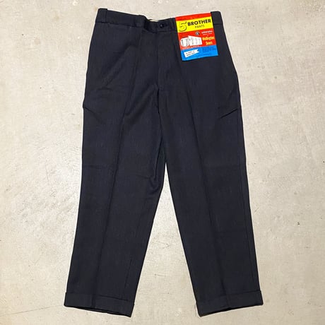1950〜60's 5 BROTHER Whipcord Trousers Deadstock