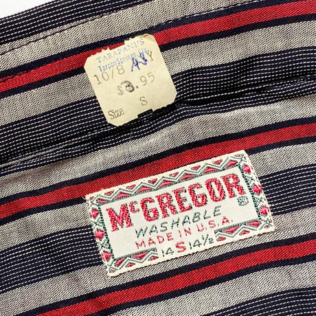 1960's McGREGOR L/S Shirt Deadstock