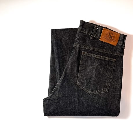 1980's Eddie Bauer Black Denim Pants Deadstock