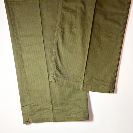 1940's US.ARMY M-43 Herringbone Trousers Deadstock