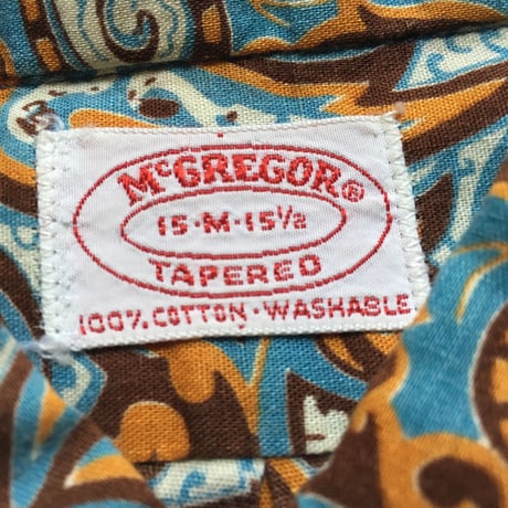 1960's McGREGOR L/S Shirt