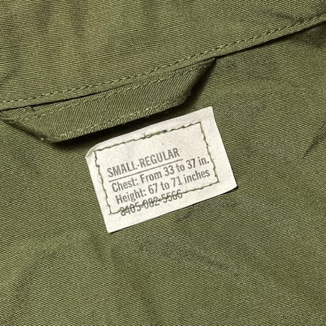1960's US.ARMY Jungle Fatigue 3rd Jacket Deadstock