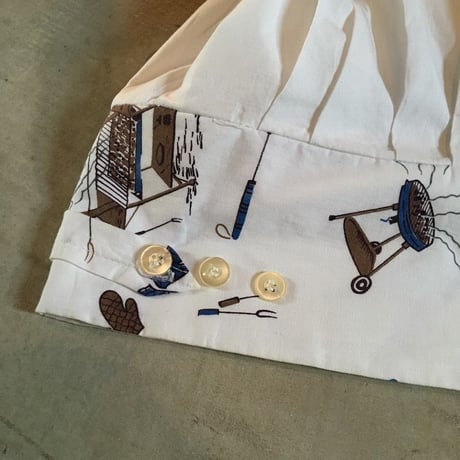 1950〜60's Barbecuer S/S Shirt With Cap