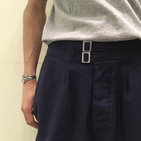 1960's Italy Navy Gurkha Short Pants