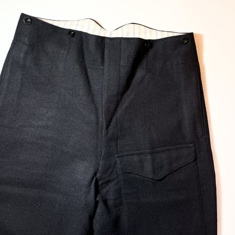 1940〜50's Royal Navy Wool Trousers Deadstock