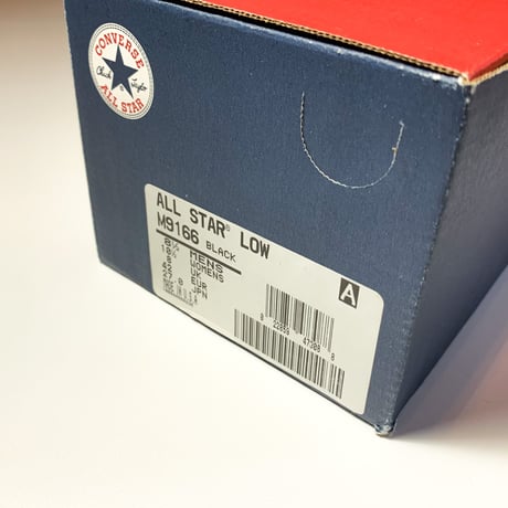 1990's CONVERSE ALL STAR Black Low Deadstock