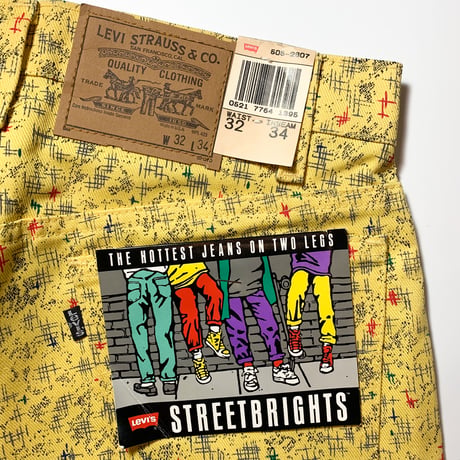1980's Levi's 505 STREETBRIGHTS Pants Deadstock