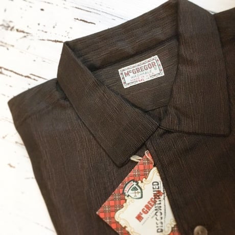1950〜60's McGEGOR L/S Shirt Deadstock