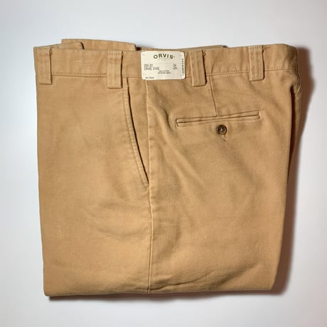 1990's〜 ORVIS Chamois Cloth Trousers Deadstock
