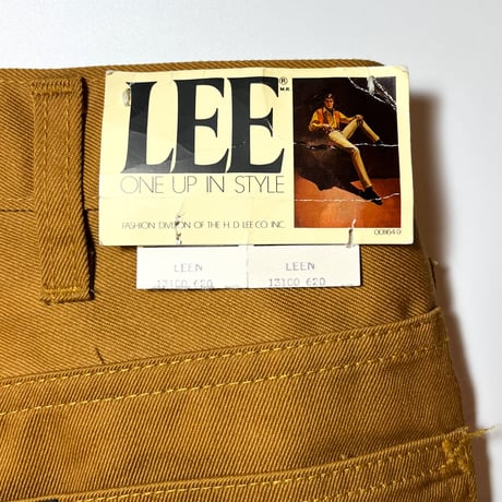 1970's〜 Lee Leens Tapered Pants Deadstock