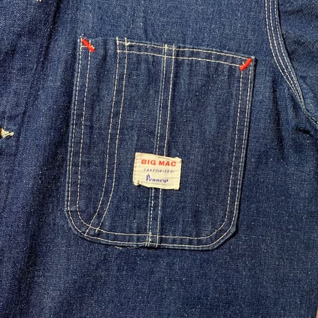 1960's BIG MAC Denim Coverall