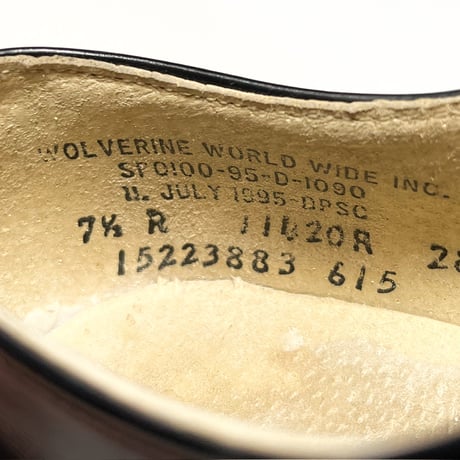 1990's US.NAVY Service Shoes