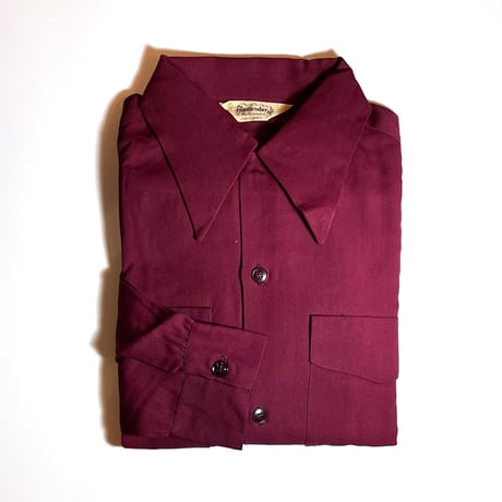 1950's Alexander Rayon L/S Shirt Deadstock