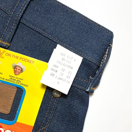 1980's Wrangler 13MWZ Denim Pants Deadstock