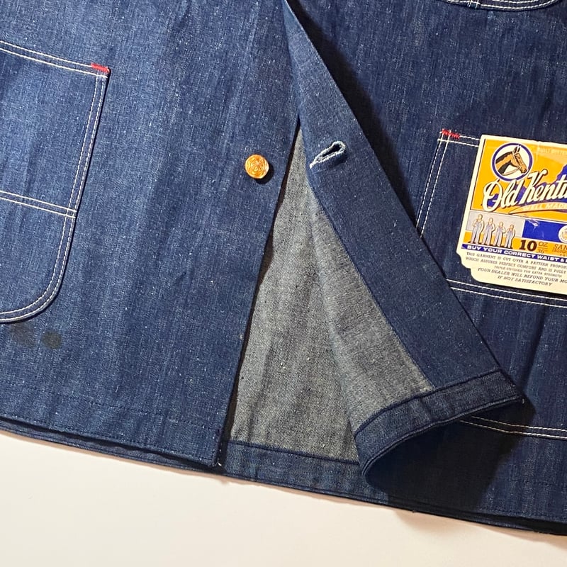 1950〜60's Old Kentucky Denim Coverall Deadstock