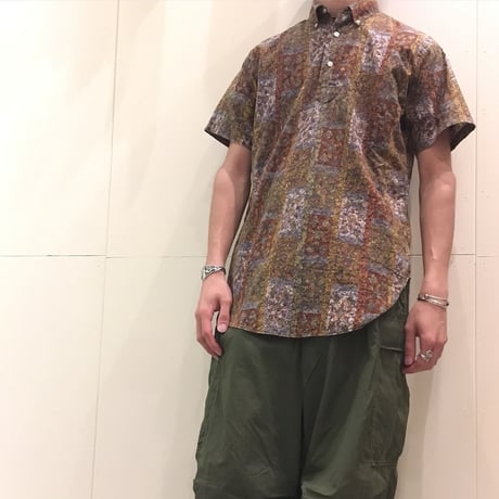 1960's Manhattan Batik Pullover S/S Shirt