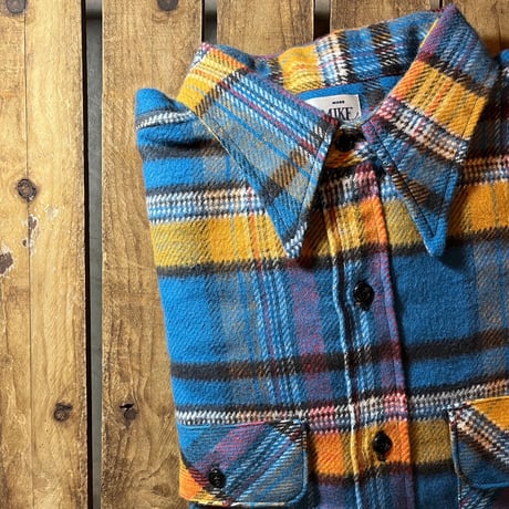 1970's BIG MIKE Heavy Flannel L/S Shirt Deadstock