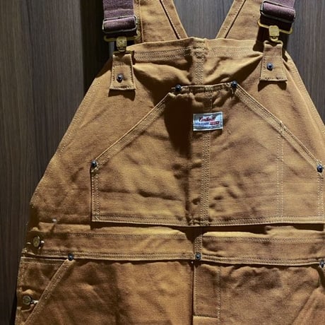 1960's Carharrt×FINKS×HEADLIGHT Duck Overall Deadstock