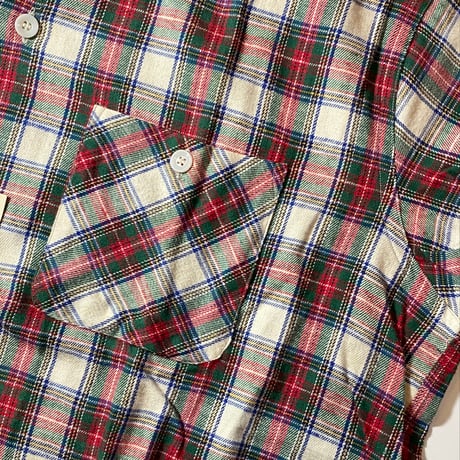 1950's〜 Macy Associates Flannel L/S Shirt Deadstock