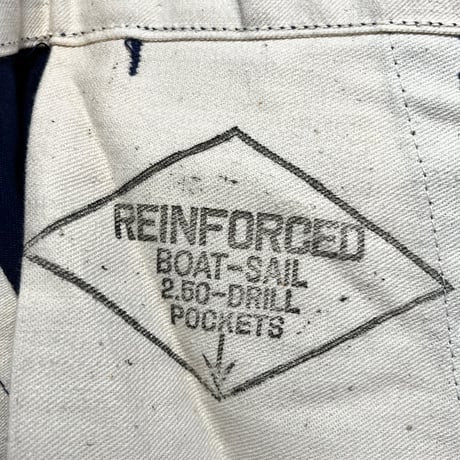 1960's FEDERAL DEPT. STORES Chino Trousers Deadstock