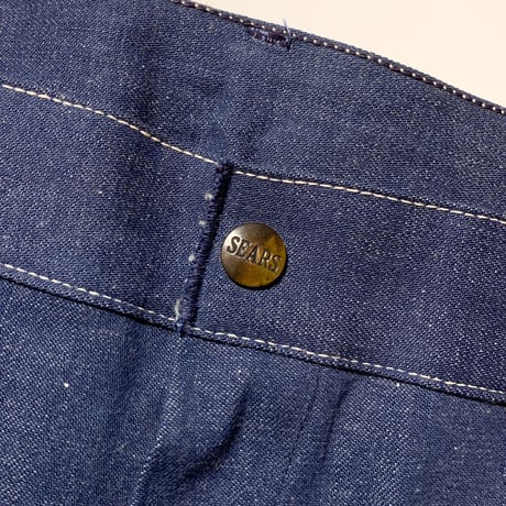 1960's Sears Denim Painter Pants Deadstock