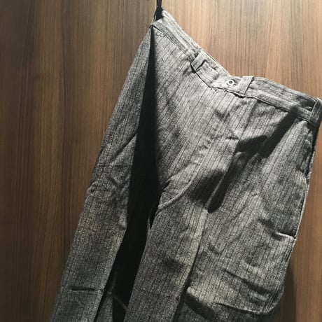 1940's Confection detrasail Cotton Trousers Deadstock