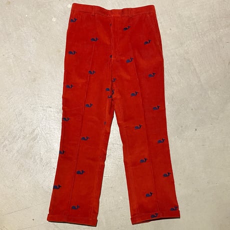 1970's〜 MURRAY'S Corduroy Embroidery Trousers