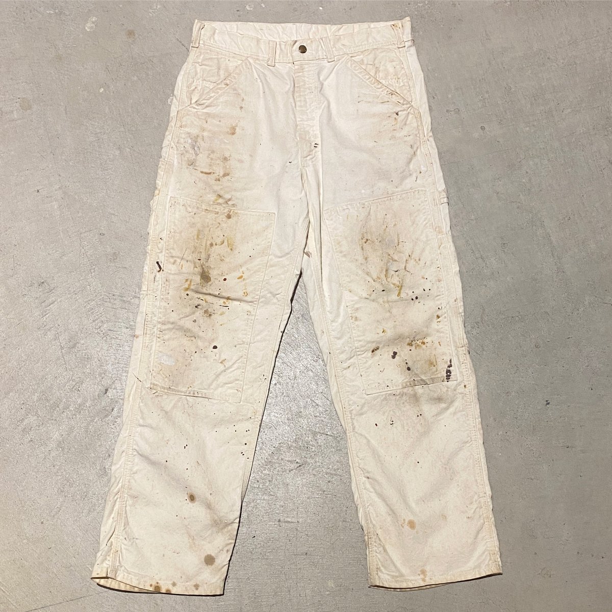 LEE 70s ダブルニーペインターパンツ 60-70's Lee ダブルニーペインターパンツ - used&vintage box Hi