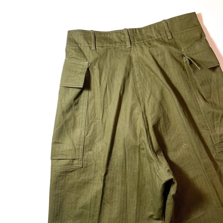 1940's US.ARMY M-43 Herringbone Trousers Deadstock