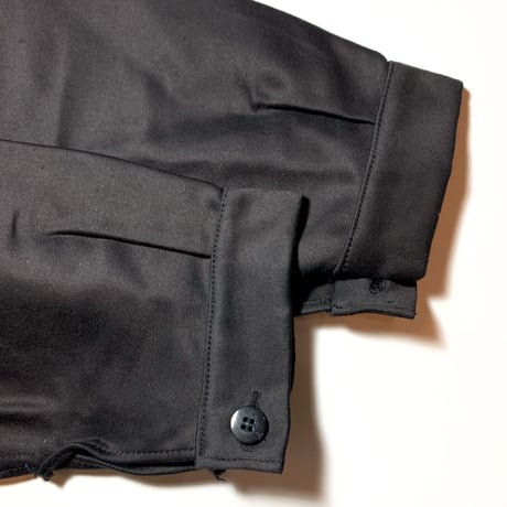 1950's MB FIDELIS Black Moleskin Jacket Deadstock