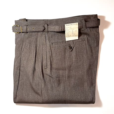 1950's Selfast Rayon Slacks Deadstock