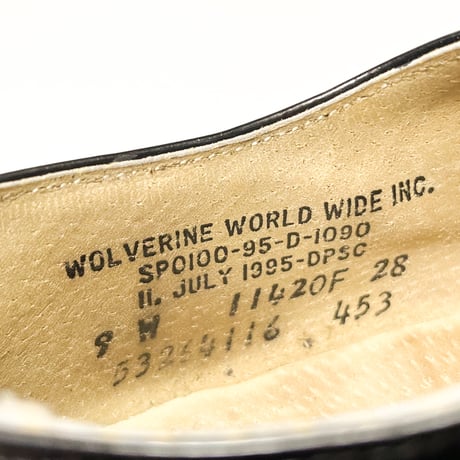 1990's US.NAVY Service Shoes