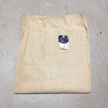 1950's Beverly Blues Cotton Trousers Deadstock