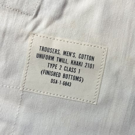 1960's USMC Chino Trousers Deadstock