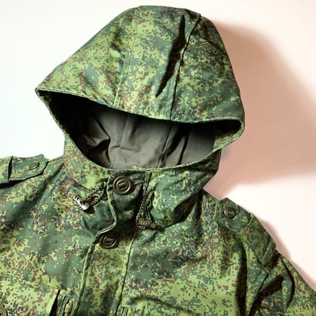 1990〜00's Russian Military Digital Flora Camo Jacket Deadstock
