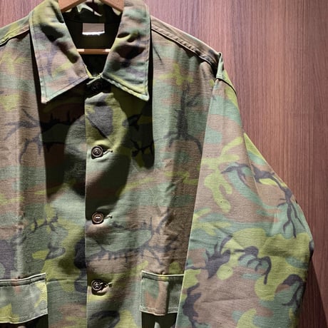 1960〜70's Civilian Leaf Camo Jacket Deadstock