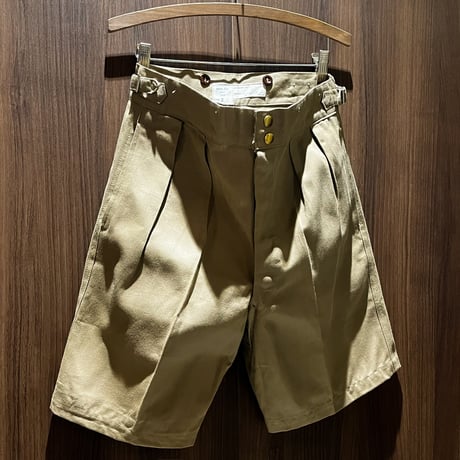 1950's Australian Military Gurkha Short Pants Deadstock