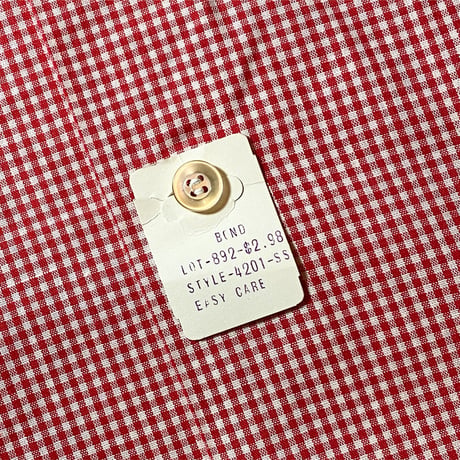 1960's BOND FIFTH AVENUE S/S Shirt Deadstock